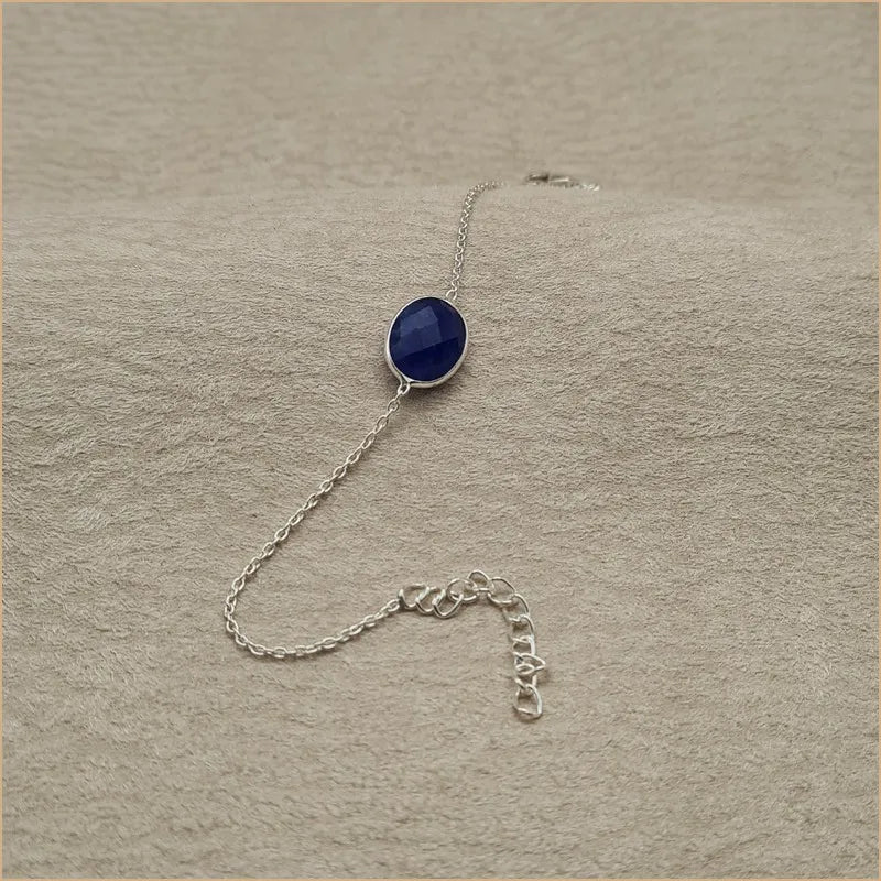 Bracelet cyanite taillée "BI1083.K"