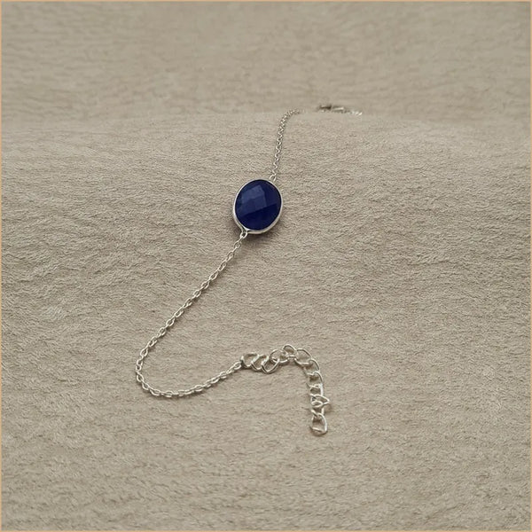 Bracelet cyanite taillée "BI1083.K"