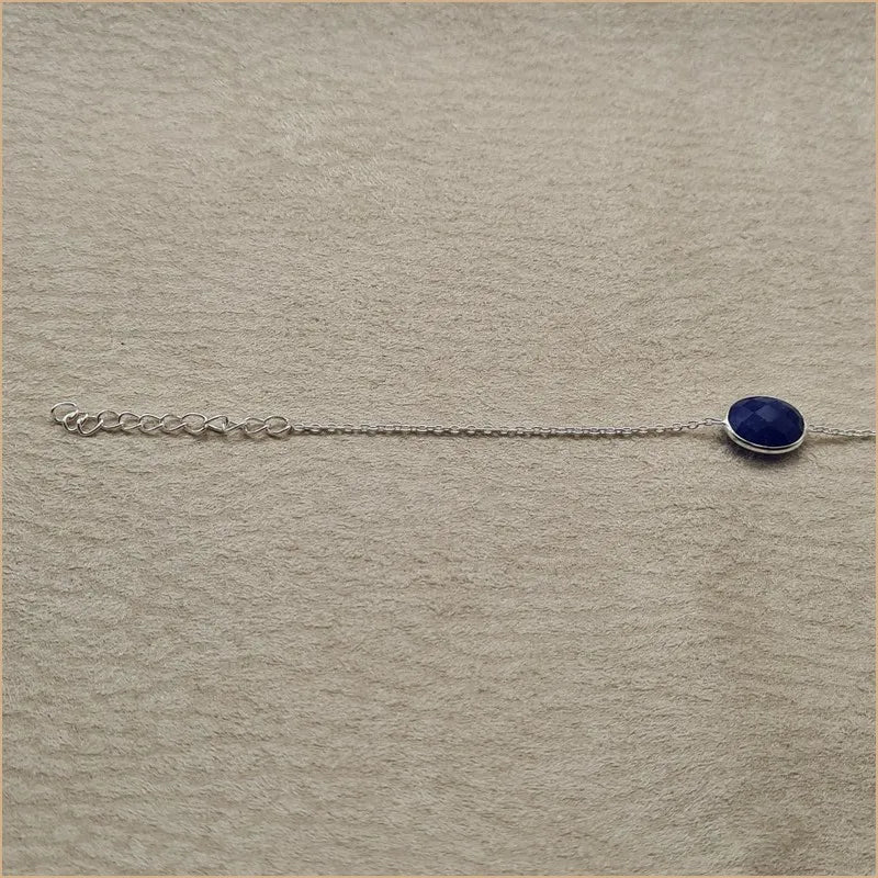 Bracelet cyanite taillée "BI1083.K"