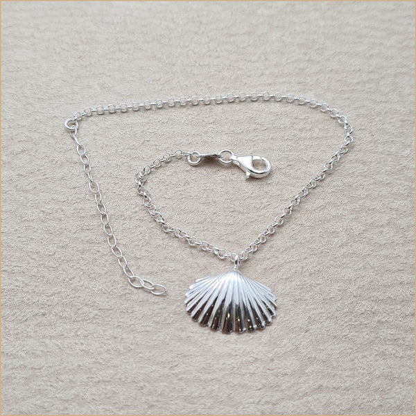 Chaîne de cheville coquillage "A175"