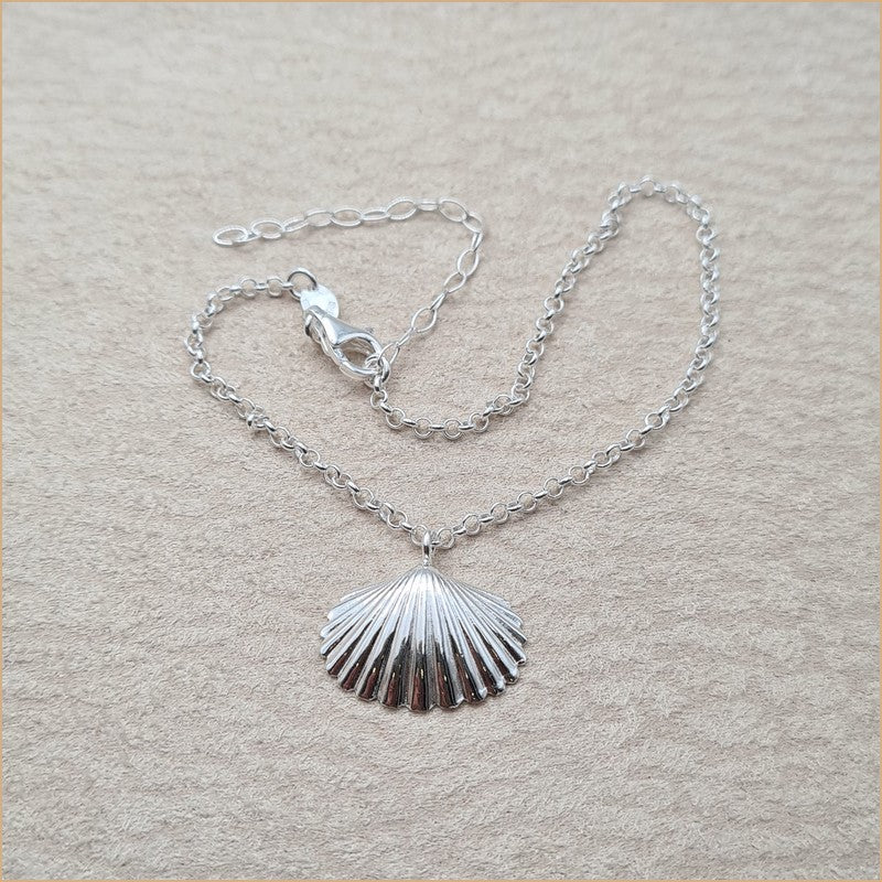 Chaîne de cheville coquillage "A175"