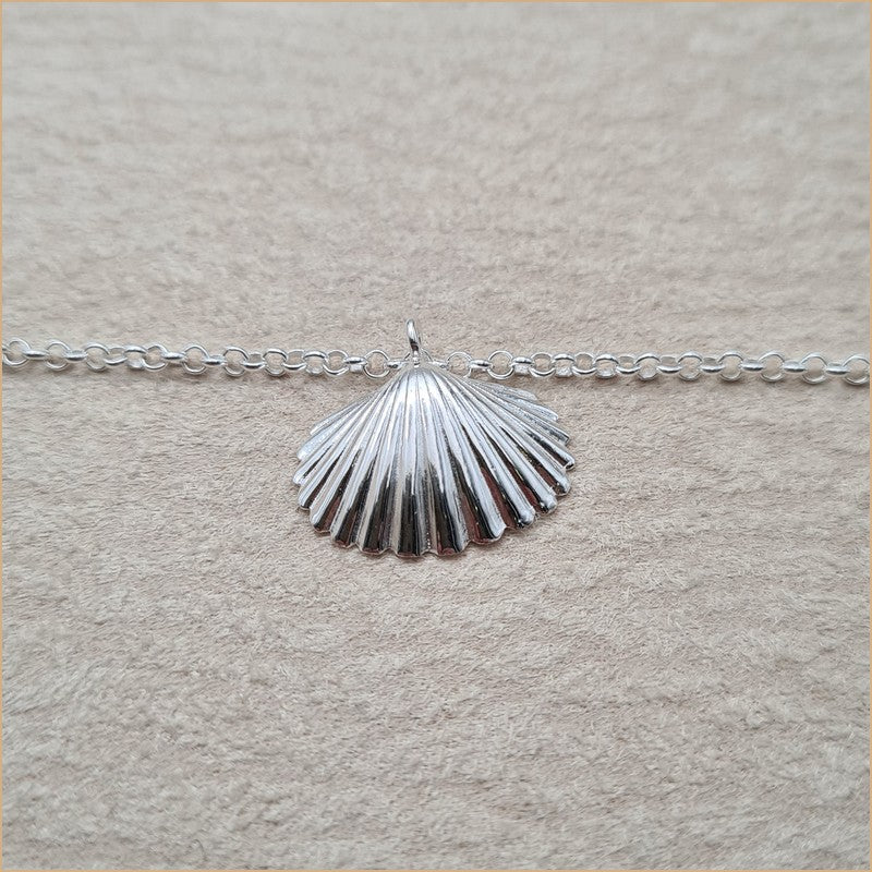 Chaîne de cheville coquillage "A175"