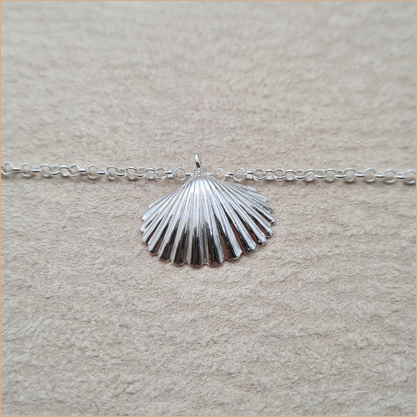 Chaîne de cheville coquillage "A175"