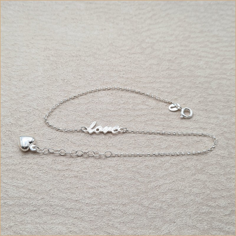 Chaîne de cheville love "A179"