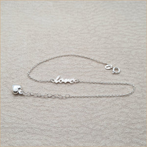 Chaîne de cheville love "A179"