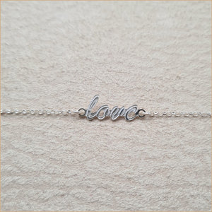 Chaîne de cheville love "A179"