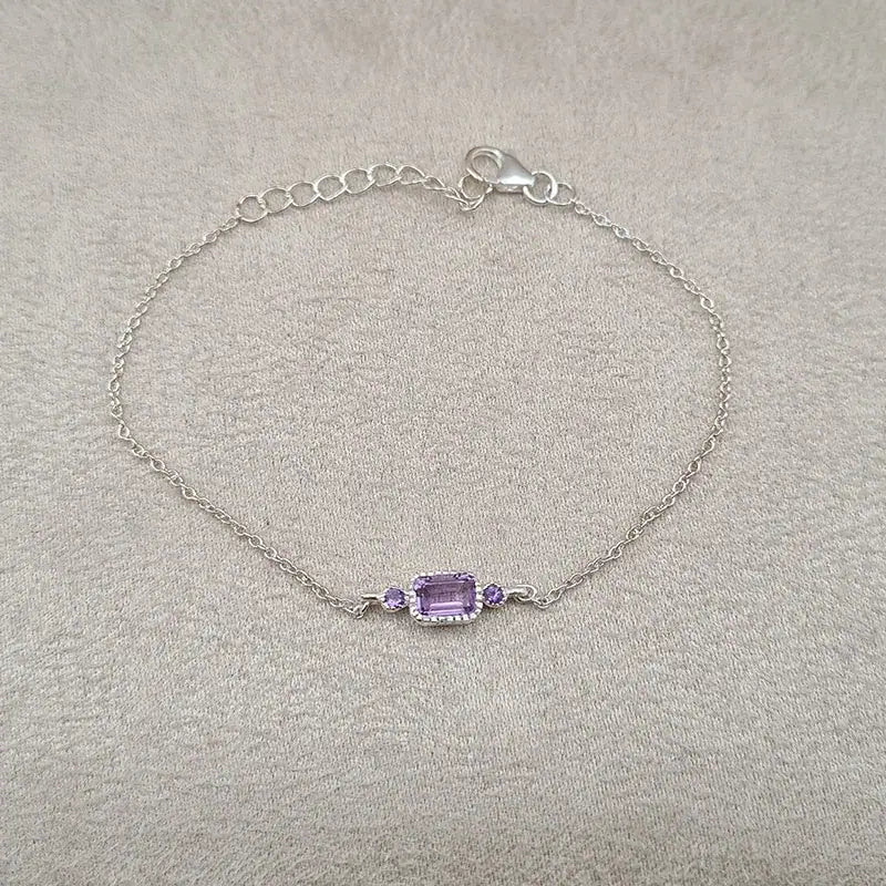 Bracelet améthyste en argent 925 "BI1071.A"