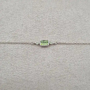 Bracelet péridot en argent 925 « BI1071.X »