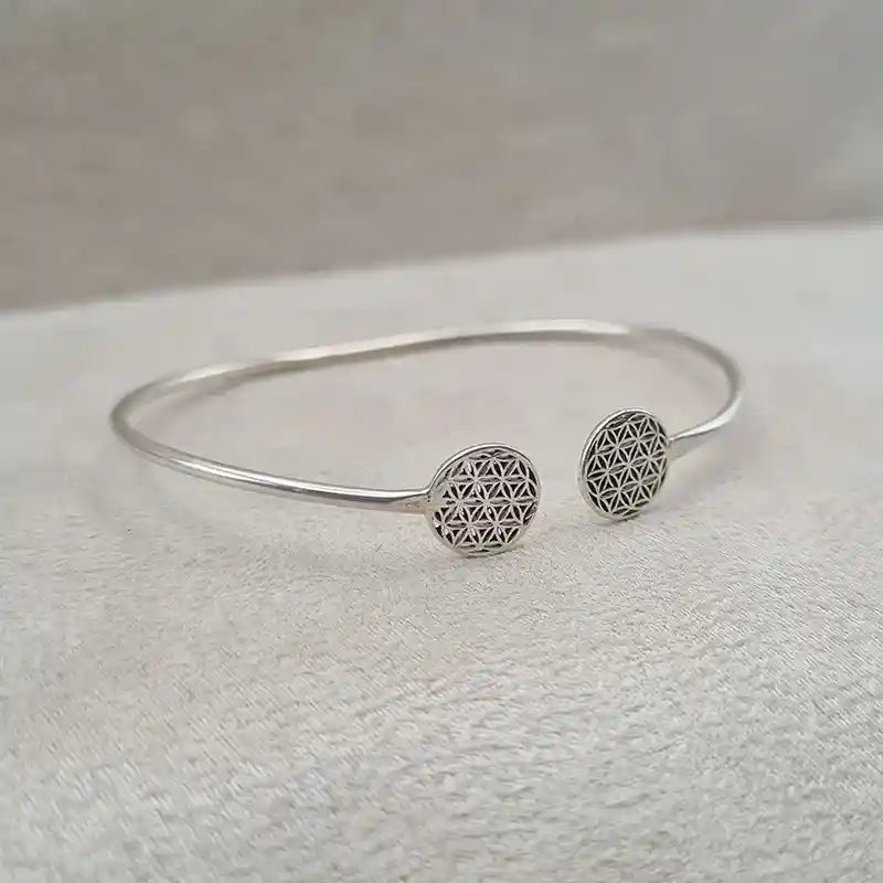 Barcelet argent 925 massif et rigide "BS1116"