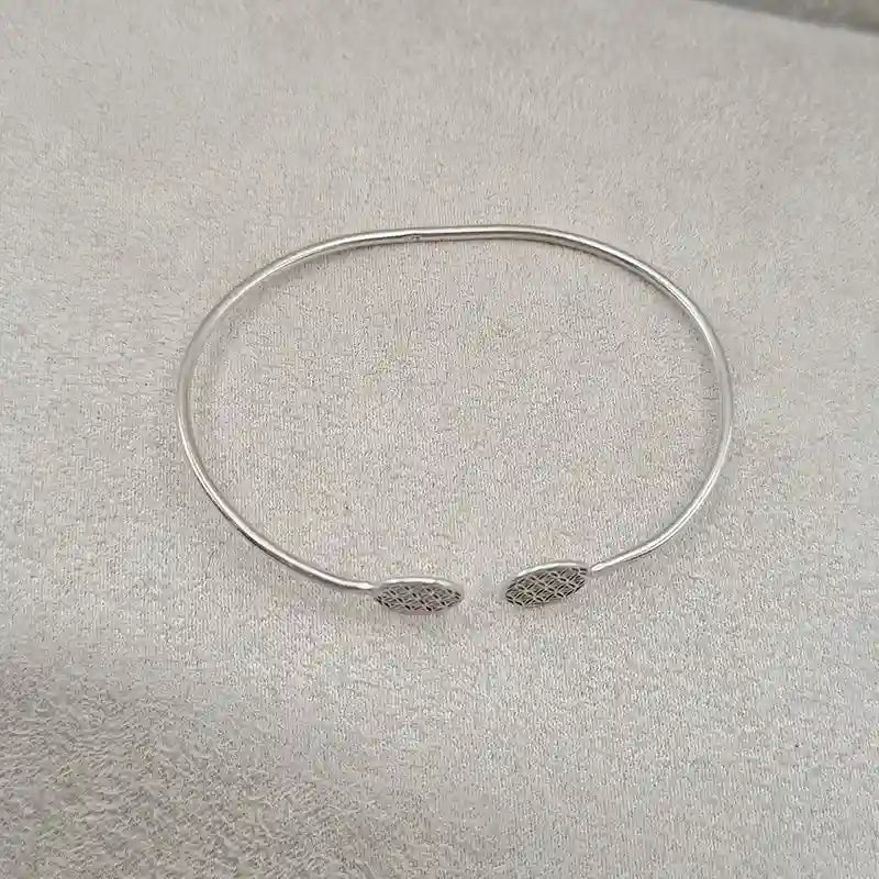 Barcelet argent 925 massif et rigide "BS1116"