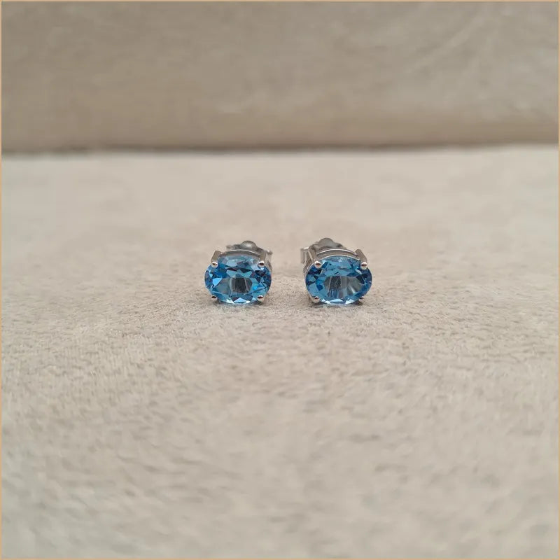 Boucles d'oreilles en topaze "EI1058.T"