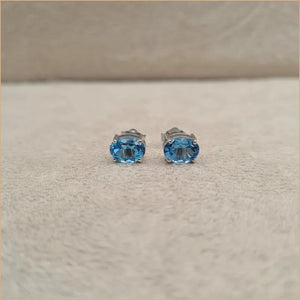 Boucles d'oreilles en topaze "EI1058.T"