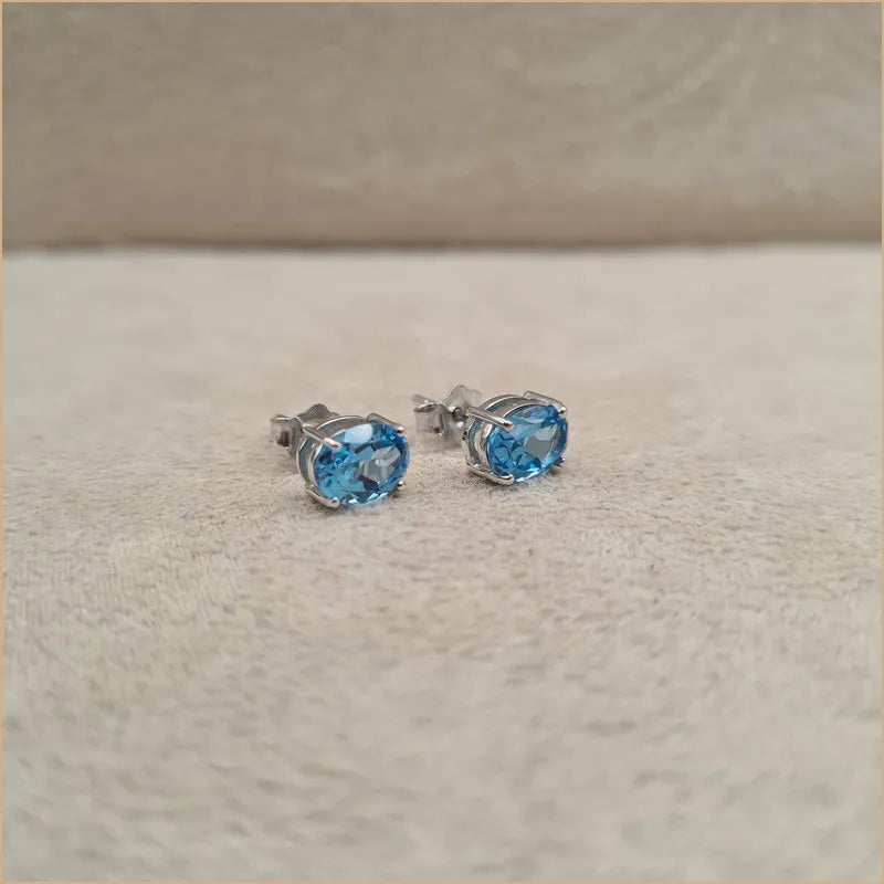 Boucles d'oreilles en topaze "EI1058.T"