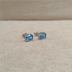 Boucles d'oreilles en topaze "EI1058.T"