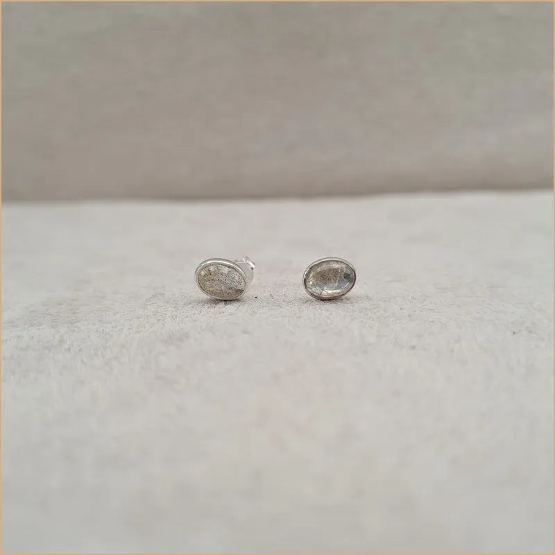 Boucles d’oreilles en labradorite “EI1208.L”