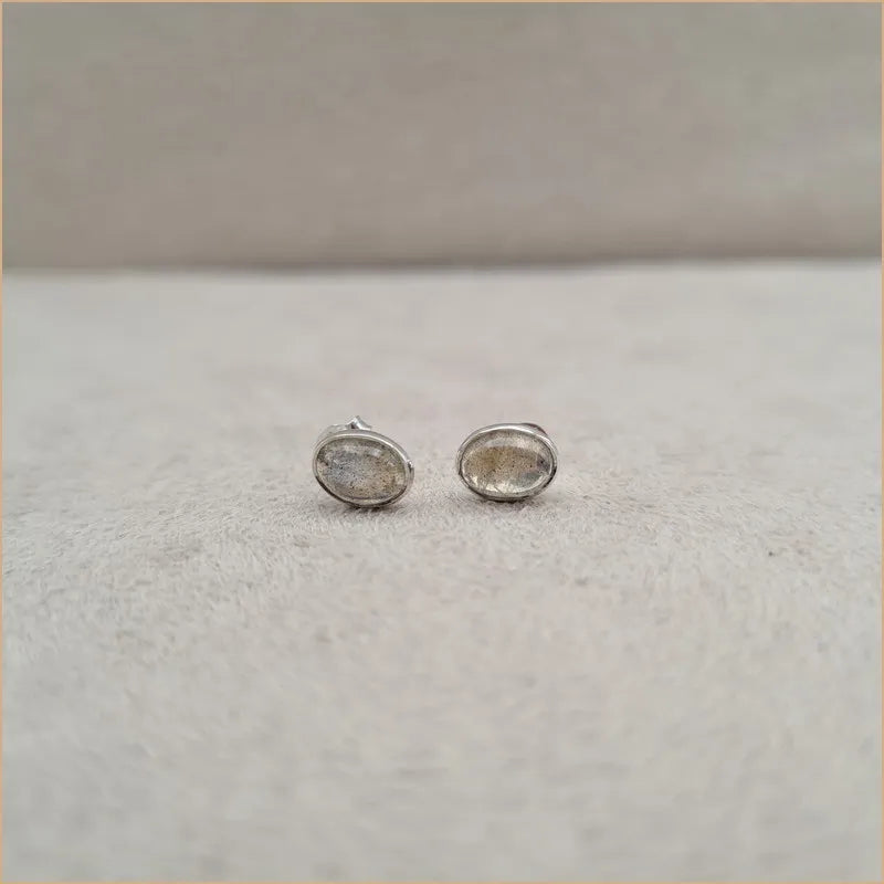 Boucles d’oreilles en labradorite “EI1208.L”