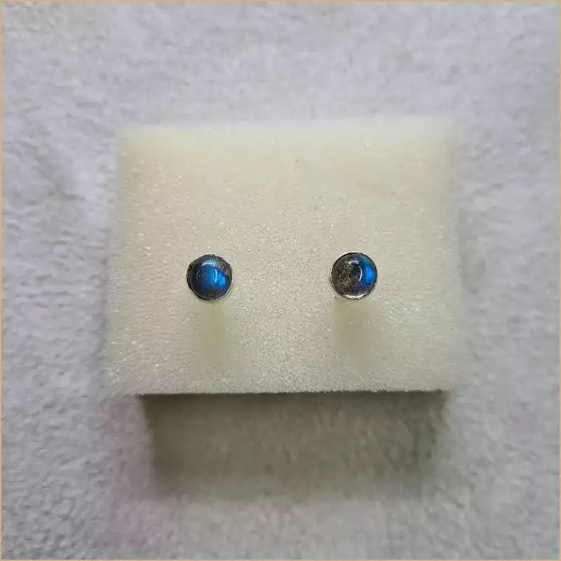 Boucles d’oreilles en labradorite “EI1227.L”