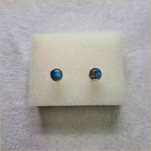 Boucles d’oreilles en labradorite “EI1227.L”