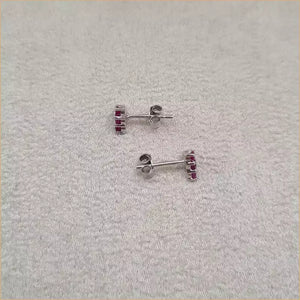 Boucles d’oreilles en rubis “EI1254.R”