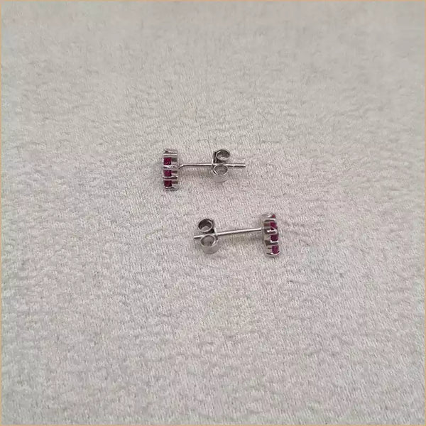 Boucles d’oreilles en rubis “EI1254.R”