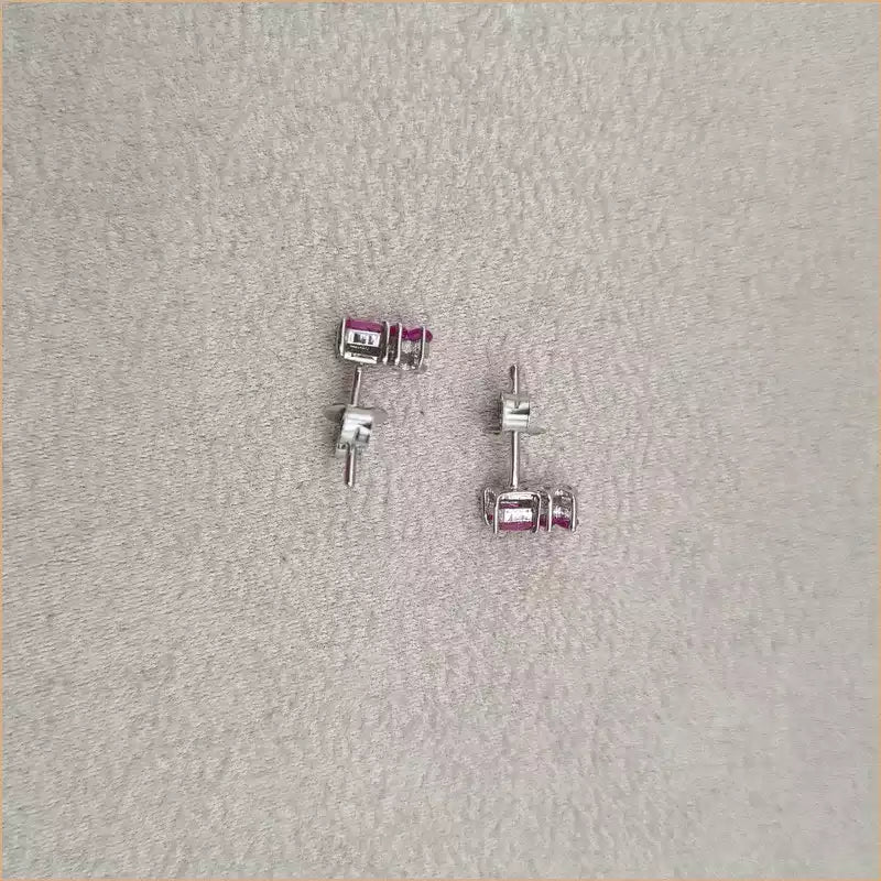Boucles d’oreilles en rubis “EI1258.R”