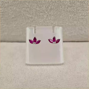 Boucles d’oreilles en rubis “EI1259.R”