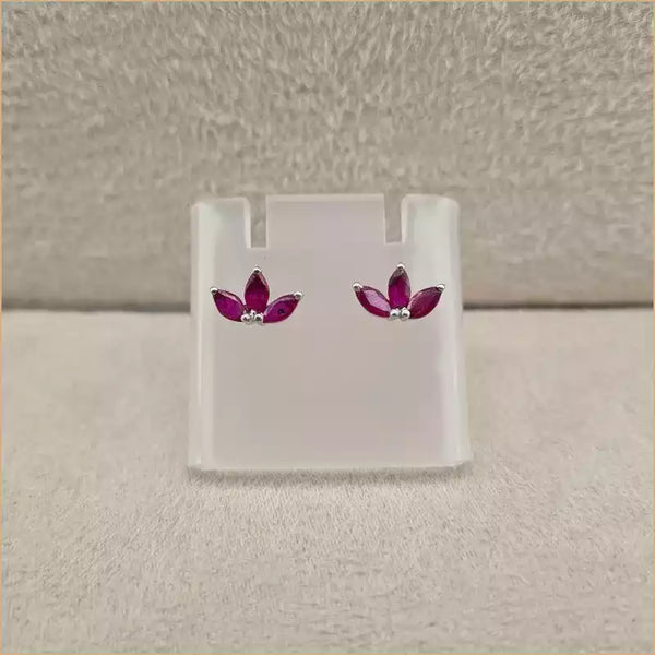 Boucles d’oreilles en rubis “EI1259.R”