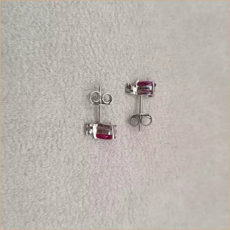 Boucles d’oreilles en rubis “EI1260.R”