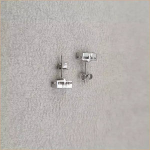 Boucles d’oreilles carrées en saphir “EI1261.S”