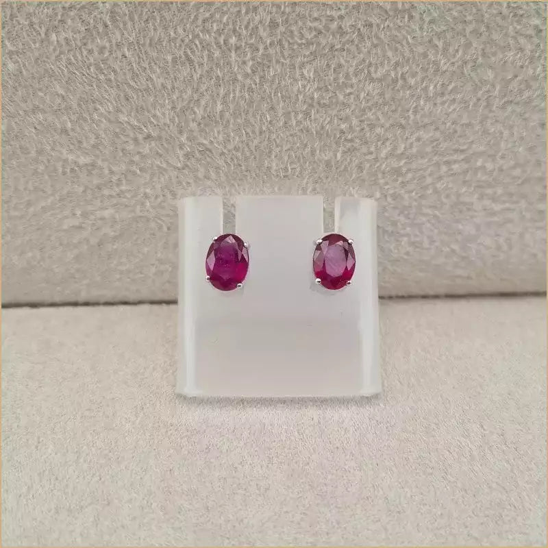 Boucles d’oreilles en rubis “EI1265.R”