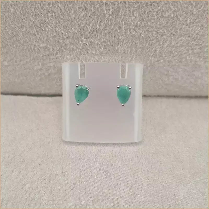 Boucles d’oreilles en émeraude “EI1267.E”