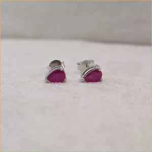 Boucles d’oreilles en rubis “EI1268.R”
