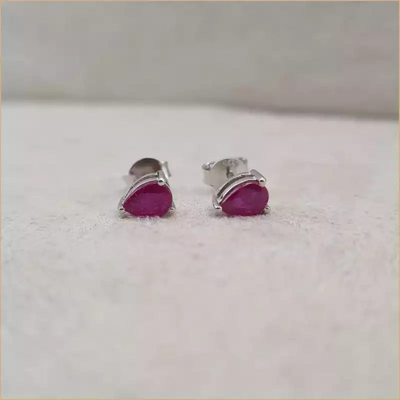 Boucles d’oreilles en rubis “EI1268.R”