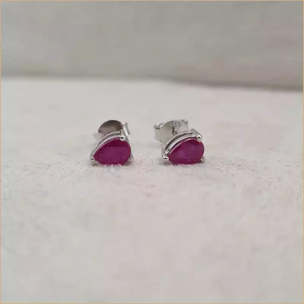 Boucles d’oreilles en rubis “EI1268.R”