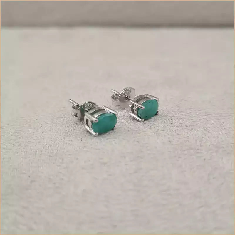 Boucles d’oreilles en émeraude “EI1269.E”