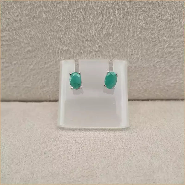 Boucles d’oreilles en émeraude “EI1269.E”
