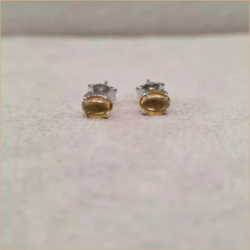 Boucles d’oreilles en citrine “EI1271.C”