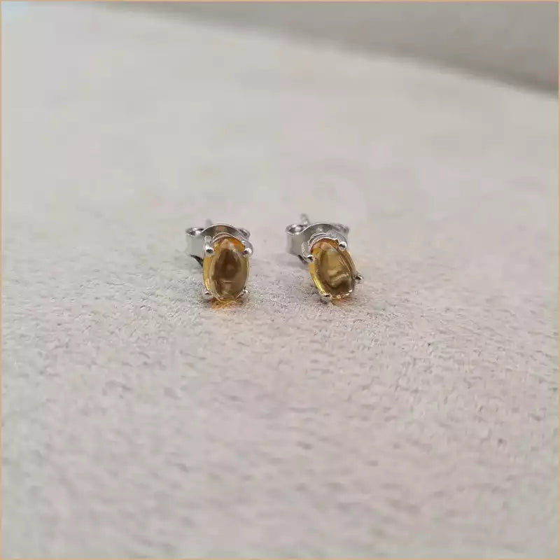 Boucles d’oreilles en citrine “EI1271.C”