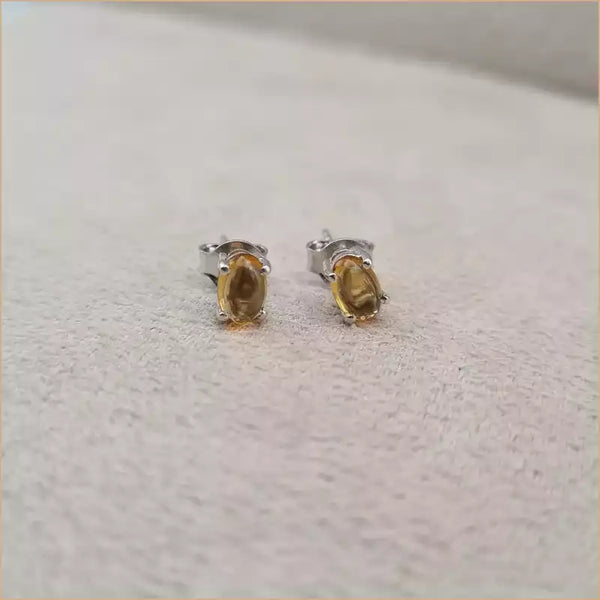 Boucles d’oreilles en citrine “EI1271.C”