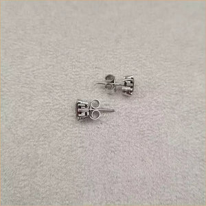 Boucles d’oreilles en grenat “EI1274.G”