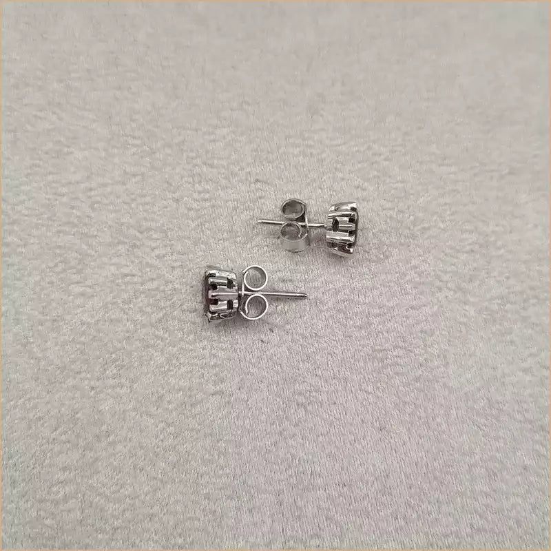 Boucles d’oreilles en grenat “EI1274.G”