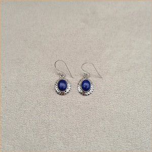 Boucles d'oreilles en lapis lazuli "EI1321.Z"