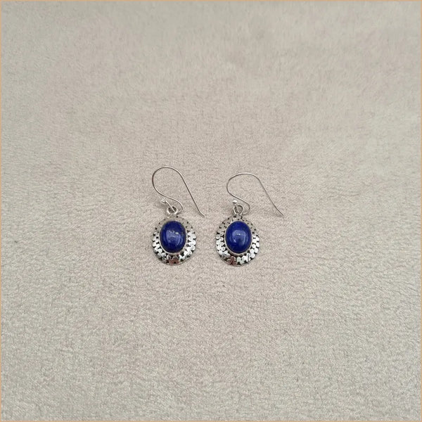 Boucles d'oreilles en lapis lazuli "EI1321.Z"