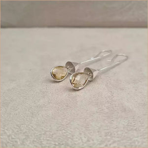 Boucles d’oreilles en citrine “EI1336.C”