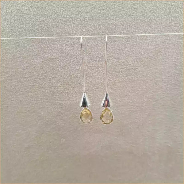 Boucles d’oreilles en citrine “EI1336.C”