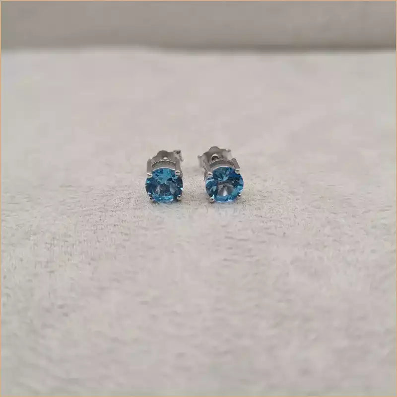 Boucles d'oreilles en topaze "EIST10"