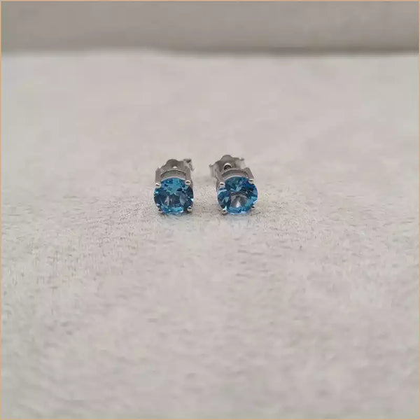Boucles d'oreilles en topaze "EIST10"