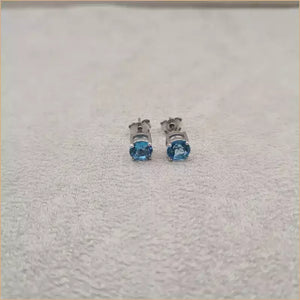 Boucles d'oreilles en topaze "EIST10"