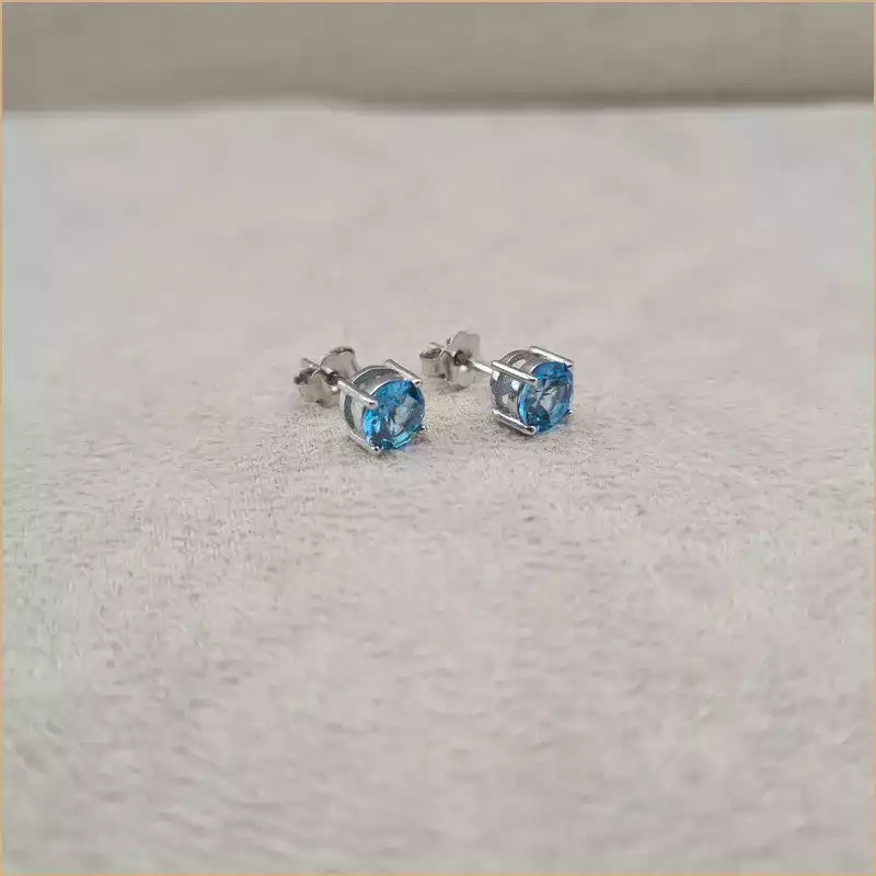 Boucles d'oreilles en topaze "EIST10"