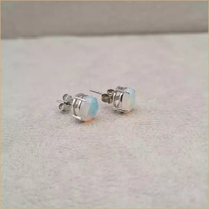 Boucles d'oreilles en opale "EIST13"